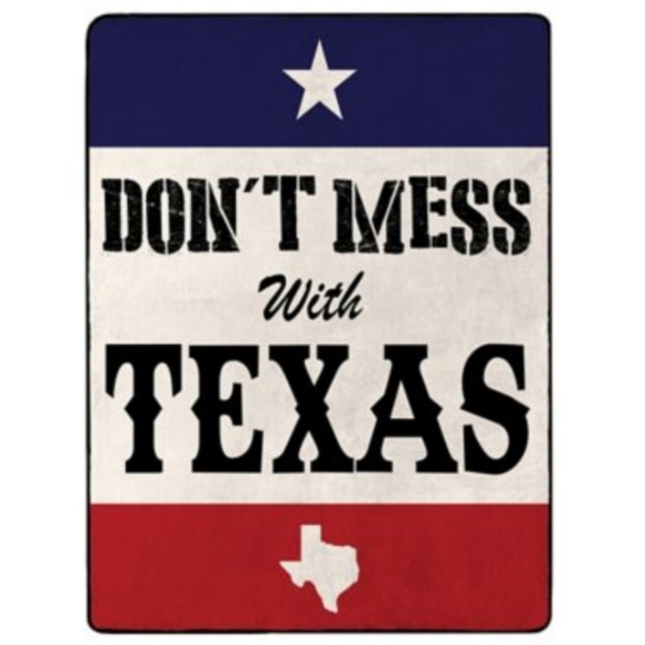 Texas Flag Blanket - Picture 2 of 4